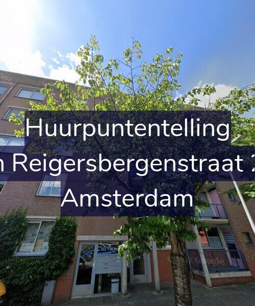 Foto gevel Huurpuntentelling voor Van Reigersbergenstraat 270, Amsterdam