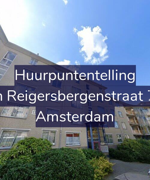 Foto gevel Huurpuntentelling voor Van Reigersbergenstraat 716, Amsterdam