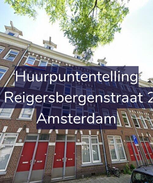 Foto gevel Huurpuntentelling voor Van Reigersbergenstraat 25-1, Amsterdam