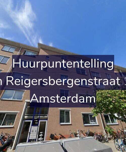 Foto gevel Huurpuntentelling voor Van Reigersbergenstraat 124, Amsterdam