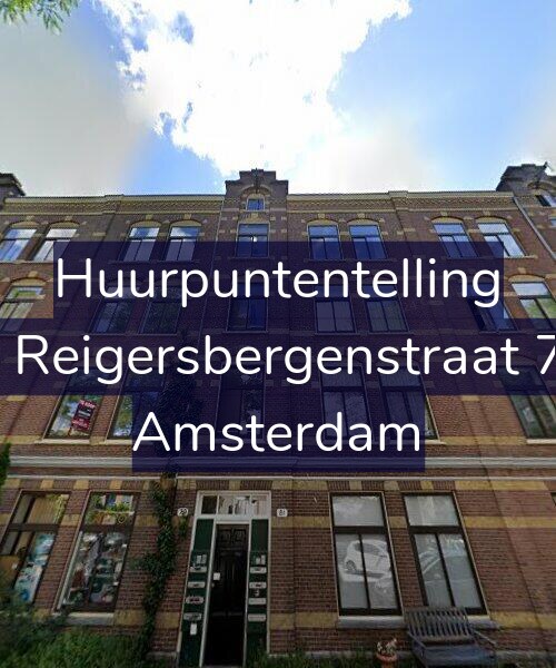 Foto gevel Huurpuntentelling voor Van Reigersbergenstraat 79-1, Amsterdam