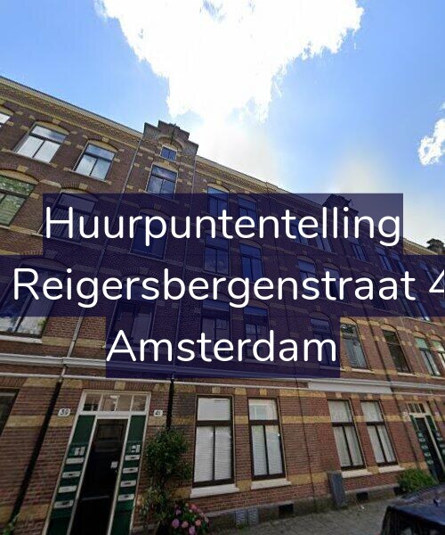 Foto gevel Huurpuntentelling voor Van Reigersbergenstraat 41-1, Amsterdam