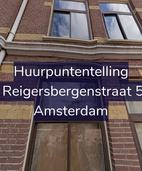 Foto gevel Huurpuntentelling voor Van Reigersbergenstraat 53-H, Amsterdam