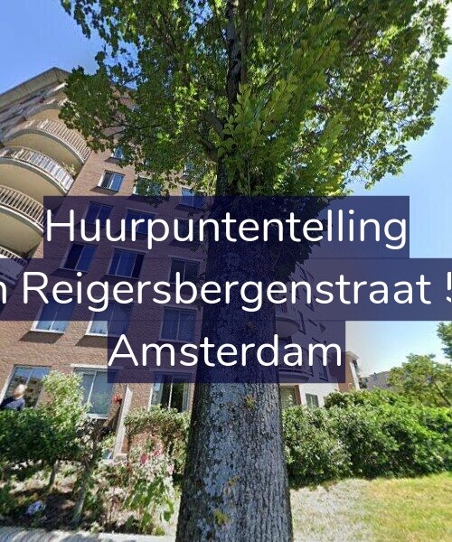 Foto gevel Huurpuntentelling voor Van Reigersbergenstraat 538, Amsterdam