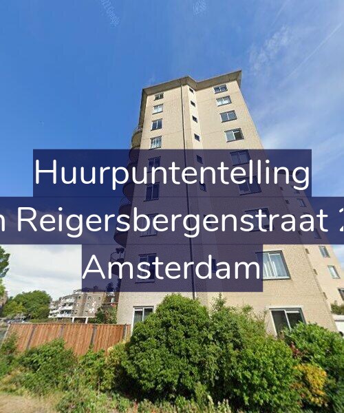 Foto gevel Huurpuntentelling voor Van Reigersbergenstraat 244, Amsterdam