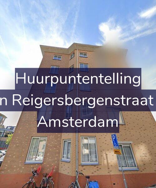 Foto gevel Huurpuntentelling voor Van Reigersbergenstraat 98, Amsterdam