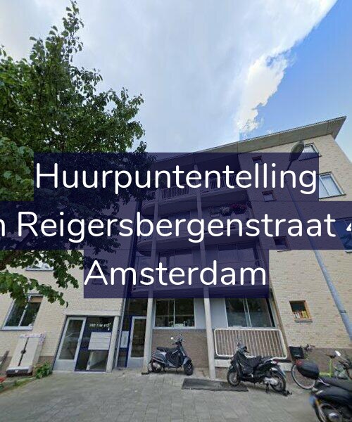 Foto gevel Huurpuntentelling voor Van Reigersbergenstraat 402, Amsterdam