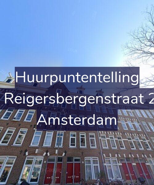Foto gevel Huurpuntentelling voor Van Reigersbergenstraat 21-2, Amsterdam