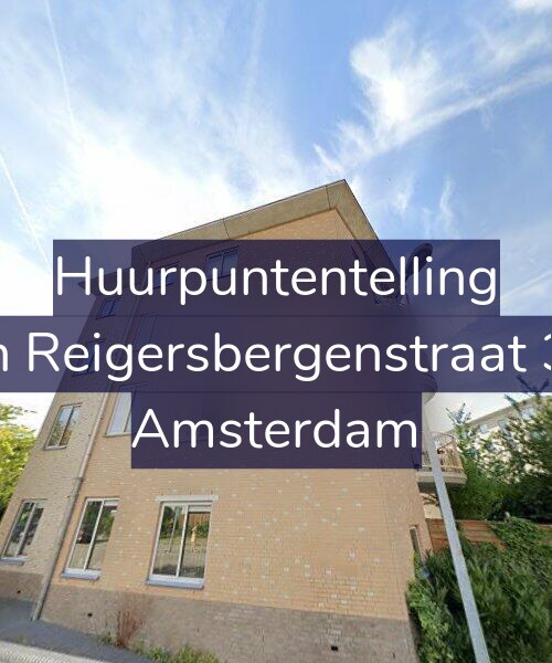 Foto gevel Huurpuntentelling voor Van Reigersbergenstraat 394, Amsterdam