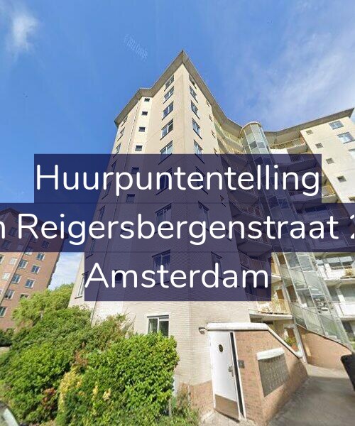 Foto gevel Huurpuntentelling voor Van Reigersbergenstraat 240, Amsterdam
