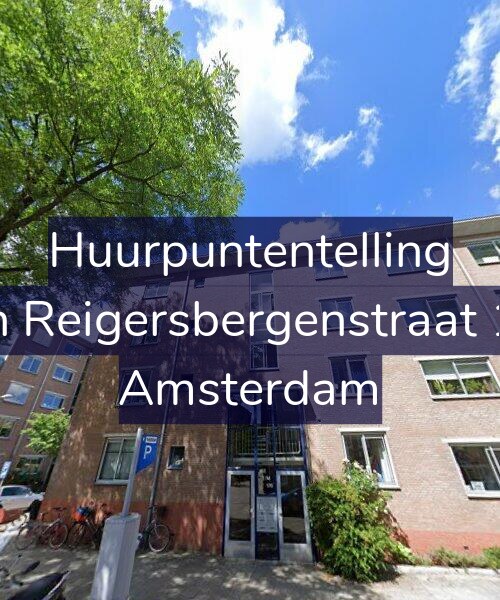 Foto gevel Huurpuntentelling voor Van Reigersbergenstraat 170, Amsterdam