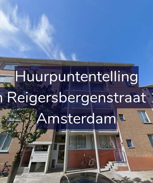 Foto gevel Huurpuntentelling voor Van Reigersbergenstraat 106, Amsterdam