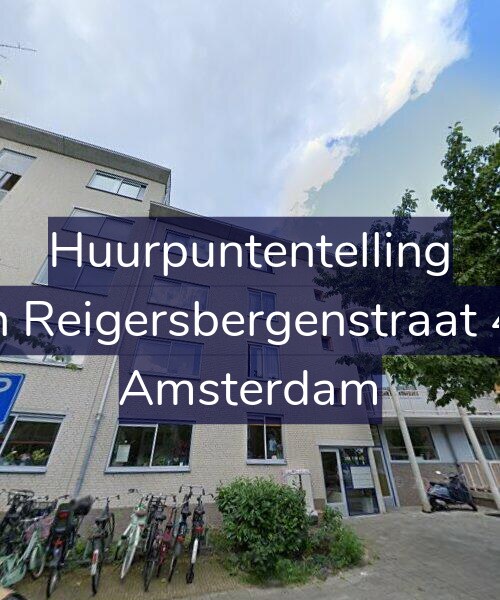 Foto gevel Huurpuntentelling voor Van Reigersbergenstraat 412, Amsterdam