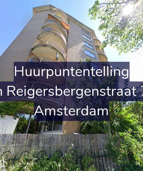 Foto gevel Huurpuntentelling voor Van Reigersbergenstraat 794, Amsterdam