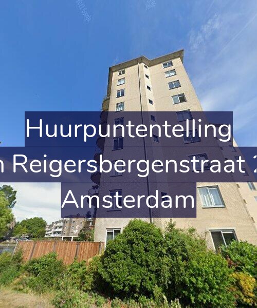 Foto gevel Huurpuntentelling voor Van Reigersbergenstraat 248, Amsterdam