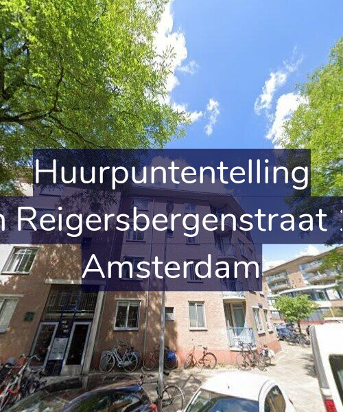Foto gevel Huurpuntentelling voor Van Reigersbergenstraat 146, Amsterdam