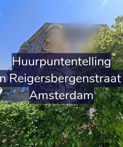 Foto gevel Huurpuntentelling voor Van Reigersbergenstraat 26, Amsterdam