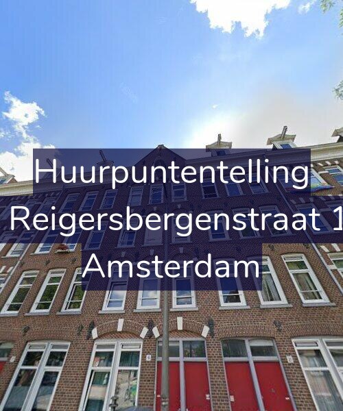 Foto gevel Huurpuntentelling voor Van Reigersbergenstraat 19-2, Amsterdam