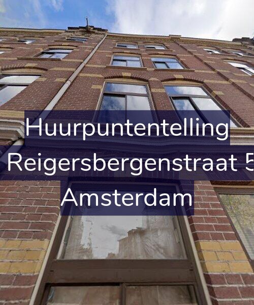 Foto gevel Huurpuntentelling voor Van Reigersbergenstraat 53-3, Amsterdam