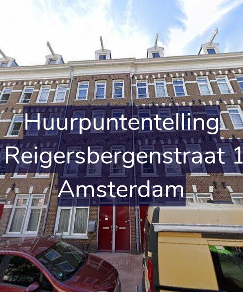 Foto gevel Huurpuntentelling voor Van Reigersbergenstraat 11-H, Amsterdam