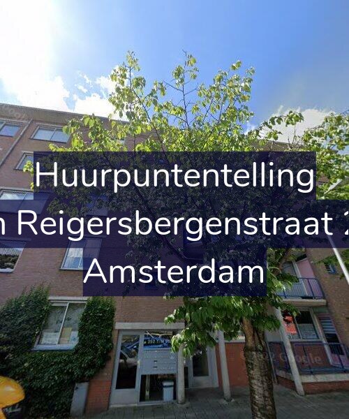 Foto gevel Huurpuntentelling voor Van Reigersbergenstraat 272, Amsterdam
