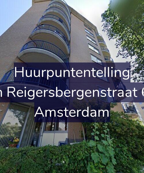 Foto gevel Huurpuntentelling voor Van Reigersbergenstraat 624, Amsterdam