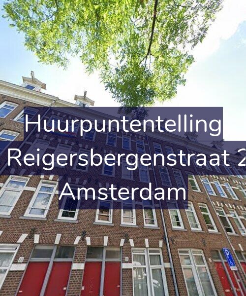 Foto gevel Huurpuntentelling voor Van Reigersbergenstraat 25-2, Amsterdam