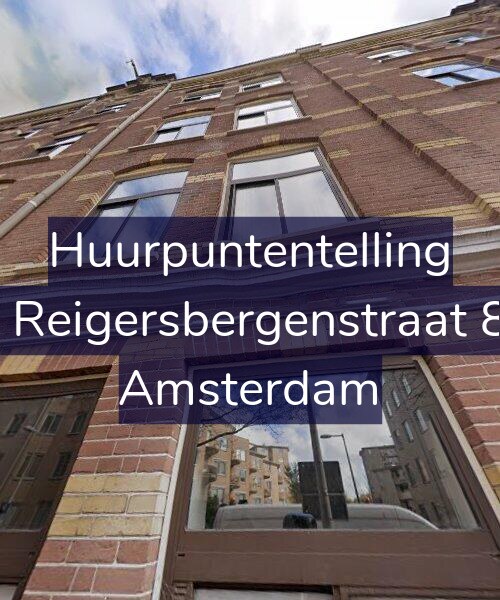 Foto gevel Huurpuntentelling voor Van Reigersbergenstraat 83-2, Amsterdam