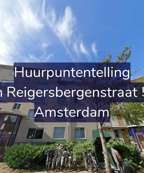 Foto gevel Huurpuntentelling voor Van Reigersbergenstraat 592, Amsterdam
