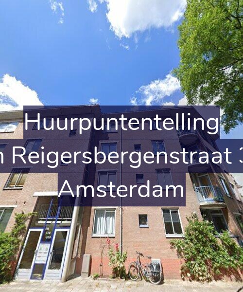 Foto gevel Huurpuntentelling voor Van Reigersbergenstraat 318, Amsterdam