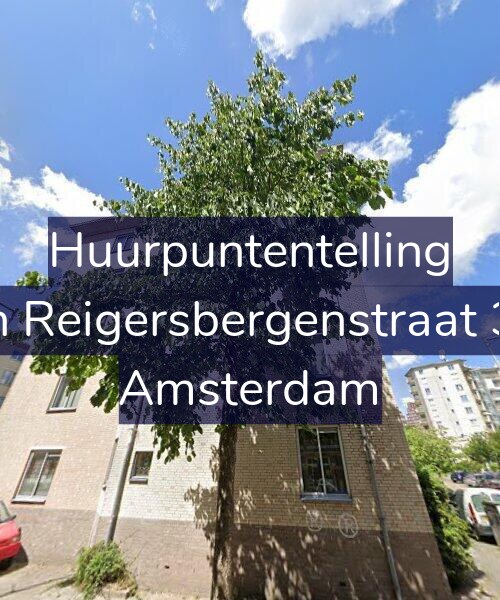 Foto gevel Huurpuntentelling voor Van Reigersbergenstraat 348, Amsterdam