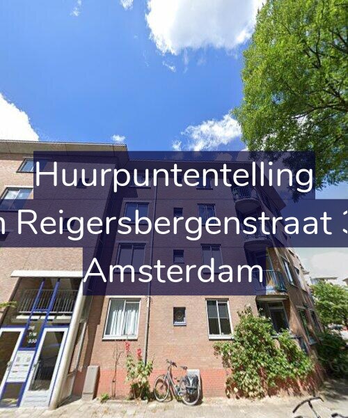 Foto gevel Huurpuntentelling voor Van Reigersbergenstraat 316, Amsterdam
