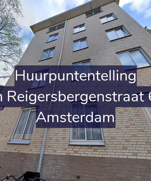 Foto gevel Huurpuntentelling voor Van Reigersbergenstraat 688, Amsterdam