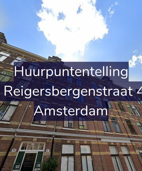 Foto gevel Huurpuntentelling voor Van Reigersbergenstraat 41-3, Amsterdam