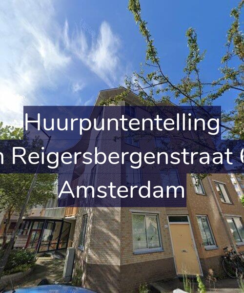 Foto gevel Huurpuntentelling voor Van Reigersbergenstraat 622, Amsterdam