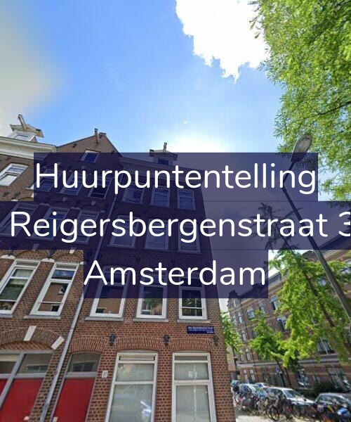 Foto gevel Huurpuntentelling voor Van Reigersbergenstraat 37-2, Amsterdam