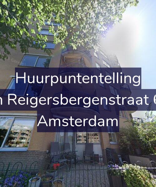 Foto gevel Huurpuntentelling voor Van Reigersbergenstraat 652, Amsterdam