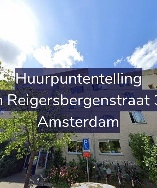 Foto gevel Huurpuntentelling voor Van Reigersbergenstraat 386, Amsterdam