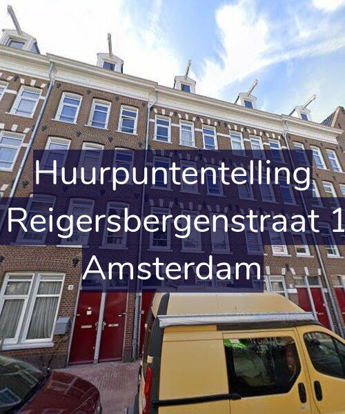 Foto gevel Huurpuntentelling voor Van Reigersbergenstraat 13-H, Amsterdam