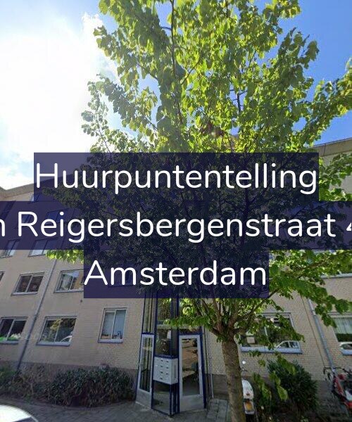 Foto gevel Huurpuntentelling voor Van Reigersbergenstraat 448, Amsterdam