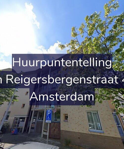 Foto gevel Huurpuntentelling voor Van Reigersbergenstraat 478, Amsterdam