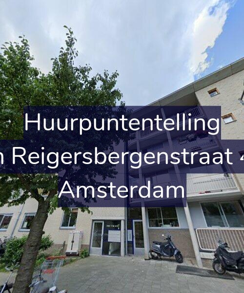 Foto gevel Huurpuntentelling voor Van Reigersbergenstraat 410, Amsterdam
