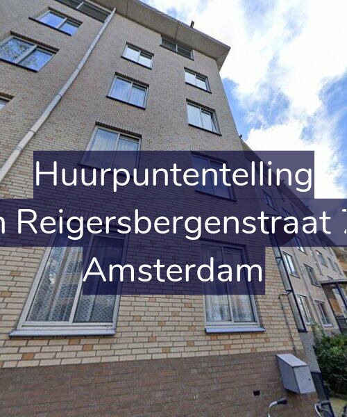 Foto gevel Huurpuntentelling voor Van Reigersbergenstraat 706, Amsterdam