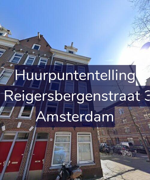 Foto gevel Huurpuntentelling voor Van Reigersbergenstraat 37-1, Amsterdam