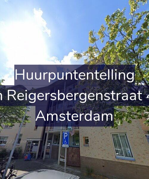 Foto gevel Huurpuntentelling voor Van Reigersbergenstraat 476, Amsterdam