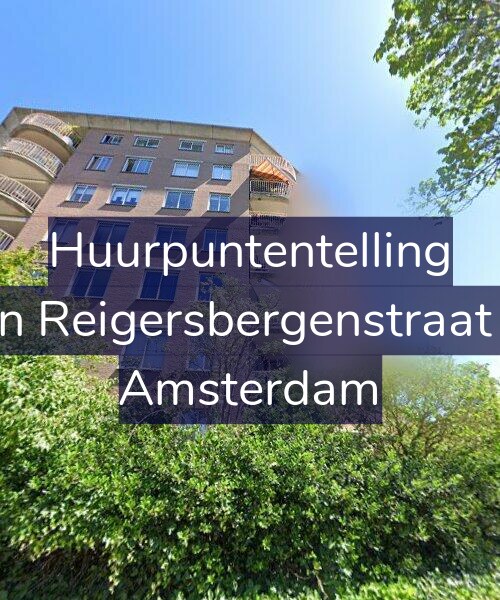 Foto gevel Huurpuntentelling voor Van Reigersbergenstraat 66, Amsterdam