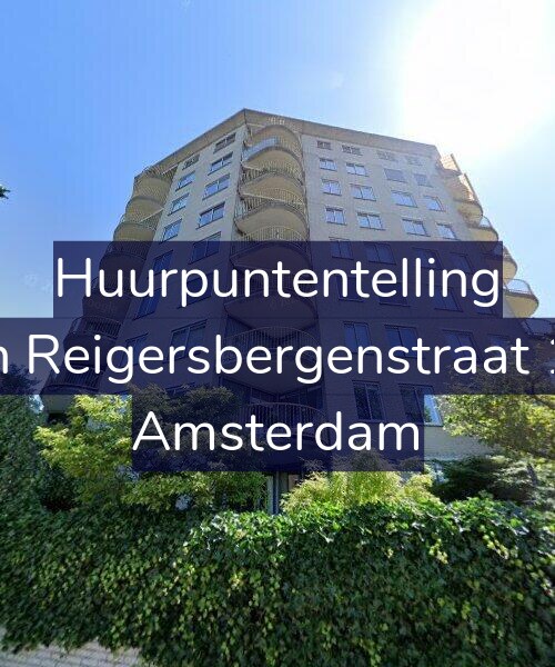 Foto gevel Huurpuntentelling voor Van Reigersbergenstraat 184, Amsterdam