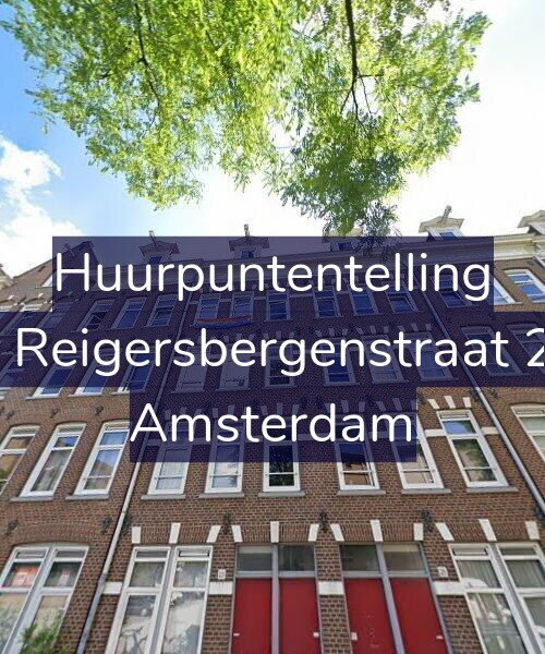 Foto gevel Huurpuntentelling voor Van Reigersbergenstraat 23-3, Amsterdam
