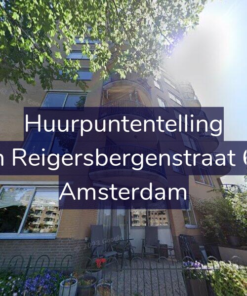 Foto gevel Huurpuntentelling voor Van Reigersbergenstraat 648, Amsterdam