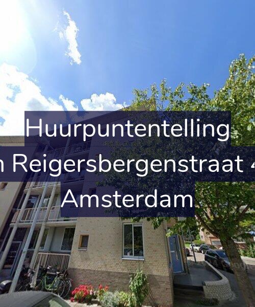 Foto gevel Huurpuntentelling voor Van Reigersbergenstraat 414, Amsterdam